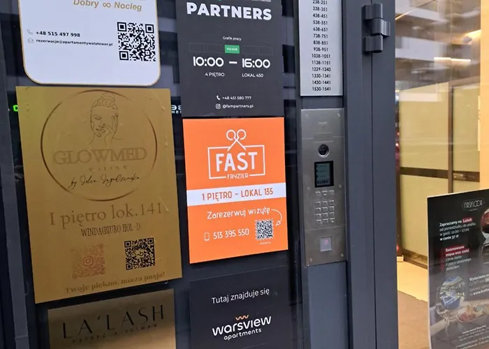 شقة Chillout View & Pleasure - Wola Tower 15th Floor *